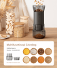 Multifunction coffee bean grinder. (On-board wireless charging brewing coffee / coffee grinding, 3300 mAh lithium capacity, non-segment fine tuning