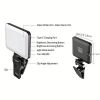 Selfie Light - USB Rechargeable LED Phone Light, with a color temperature of up to 6500K, used for selfies, makeup