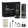 Italian car coffee machine. (Capsule (Nestle) + coffee powder 2 in one, exquisite and classic, wireless charging 52 times / cup