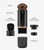 Italian car coffee machine. (Capsule (Nestle) + coffee powder 2 in one, exquisite and classic, wireless charging 52 times / cup
